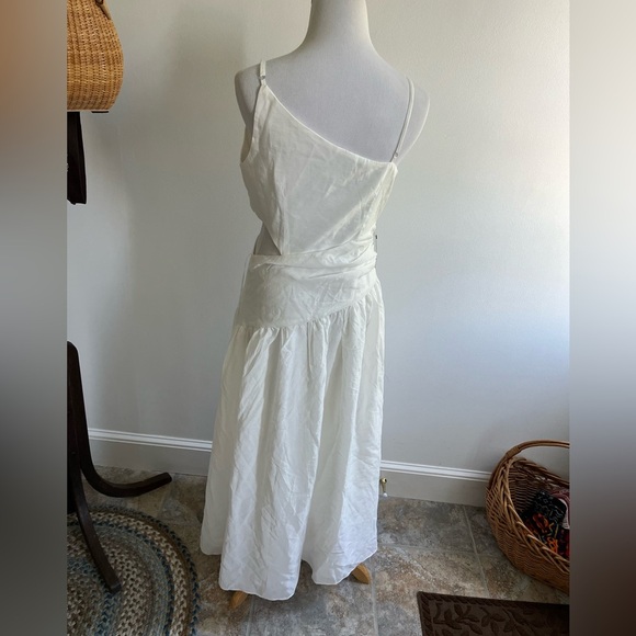 Anthropologie x Moon River Asymmetrical Cutout Dress Size Medium NWT - Picture 7 of 16